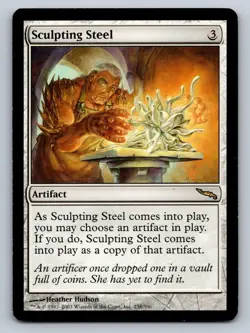Sculpting Steel Mirrodin 238 R NM Magic: The Gathering - Image 1