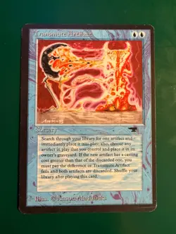 Magic the Gathering - MTG - Antiquities - Transmute Artifact - MP - Image 1