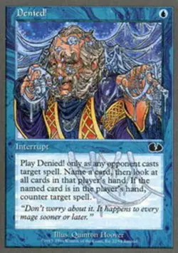 X4 Denied Unglued LP/NM MTG Magic DNA GAMES - Image 1
