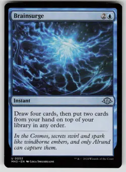 Brainsurge Uncommon Modern Horizons 3 53 MTG Near Mint 2024 - Image 1