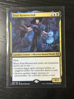 MTG Ertai Resurrected Dominaria United 199/281 Regular Rare - Image 1