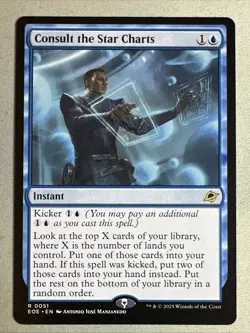 MTG / Consult the Star Charts / EOE / #51 / Regular / Rare / NM - Image 1