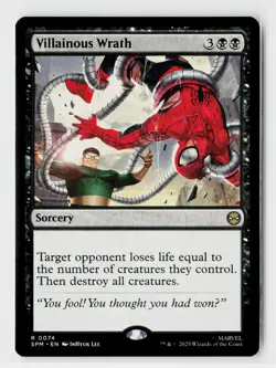 Villainous Wrath R Marvel's Spider-Man 74 NM - Image 1