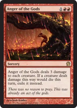 x1 Anger of the Gods R MTG Theros M/NM, English - Image 1