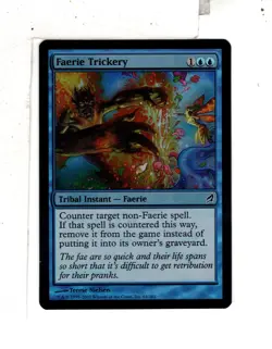 MTG SkeenAB Faerie Trickery FOIL from Lorwyn. NM. - Image 1