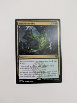 MTG - Vicious Rivalry - Secrets of Strixhaven NM/M Condition - Image 1