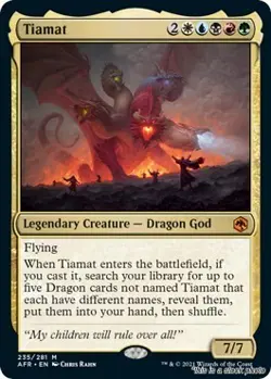 Tiamat [AFR - 235] - DM TCG MTG - Image 1