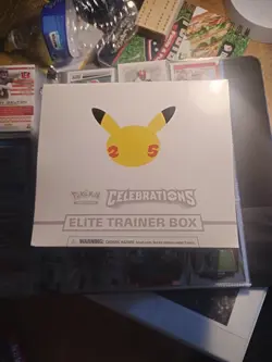 Pokemon 25th Anniversary Elite Trainer Box Celebrations 2021 Sealed unopened - Image 1