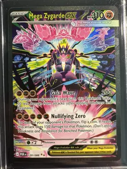 Mega Zygarde ex 120/088 SIR Perfect Order English Pokemon Card NM - Image 1