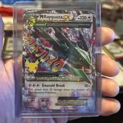 Pokemon TCG M Rayquaza EX 76/108 Celebrations Classic Collection NM - Image 1