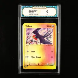 TQG 9 Mint 2003 Pokemon ENG Taillow #EX-RS 72/109 C - Image 1
