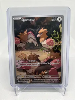 Spearow 151/132 Illustration Rare Holo Pokemon Me01: Mega Evolution NM/M - Image 1