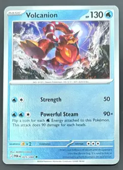 Pokemon: Perfect Order: Volcanion...025 / 088...Reverse Holo...Mint Condition - Image 1