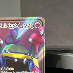 Pokemon Muk & Alolan Muk GX TAG TEAM Holo Full Art 196/214 Unbroken Bonds - Image 2