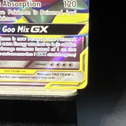 Pokemon Muk & Alolan Muk GX TAG TEAM Holo Full Art 196/214 Unbroken Bonds - Image 3