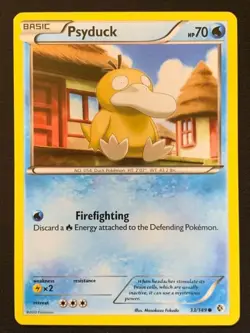 Psyduck (33) Common Boundaries Crossed 33/149 MP Pokemon TCG - Image 1