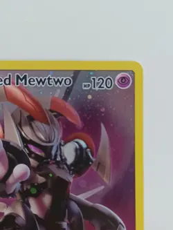 Armored Mewtwo Pokemon Sun & Moon Black Star Promo SM228 LP - Image 3