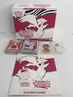 Pokemon TCG White Flare Elite Trainer Box – No Packs/Promo - Accessories only - Image 1
