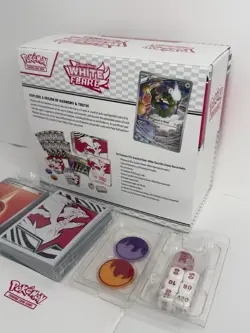 Pokemon TCG White Flare Elite Trainer Box – No Packs/Promo - Accessories only - Image 5