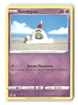 Sandygast 081/192 Yuka Morii Common Rebel Clash Pokemon Near Mint - Image 1