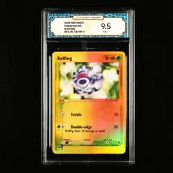 TQG 9.5 Mint+ 2003 Pokemon ENG Koffing #EX-RS 54/109 C - Image 1