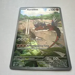 Pokemon Koraidon SVP Black Star Promos SVP014 Holo Promo - Image 2