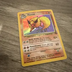Flareon Holo - Pokemon TCG Jungle - 3/64 - MP Condition - 1999 WOTC - Image 2