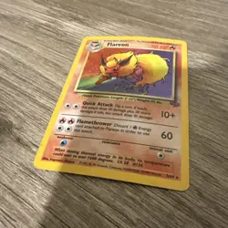 Flareon Holo - Pokemon TCG Jungle - 3/64 - MP Condition - 1999 WOTC - Image 3
