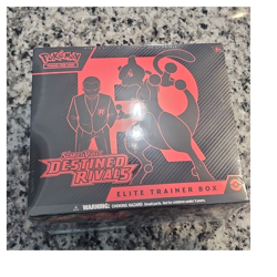 Pokemon Scarlet & Violet Destined Rivals Elite Trainer Box Mewtwo 2024 English - Image 1