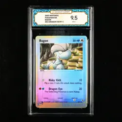 TQG 9.5 Mint+ 2003 Pokemon ENG Bagon #EX-DRAGON 50/97 C - Image 1