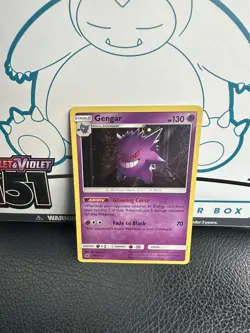 Gengar 38/111 Crimson Invasion Sun and Moon Holo Rare Pokemon TCG NM - Image 1