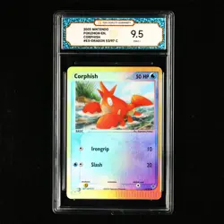 TQG 9.5 Mint+ 2003 Pokemon ENG Corphish #EX-DRAGON 53/97 C - Image 2