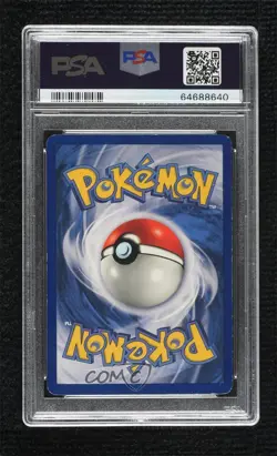 Pikachu (Red Cheeks) Shadowless Pokemon Base Set PSA 7 1999 - Image 2