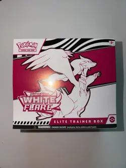 Pokemon White Flare Elite Trainer Box ETB Reshiram TCG Sealed - Image 1