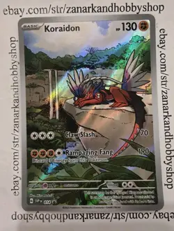 Pokemon Koraidon SVP 014 Black Star Promo NM - Image 1