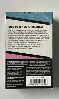 Pokemon TCG Mega Evolution Ascended Heroes Booster Bundle Sealed - Image 2