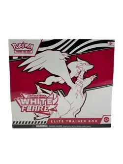 Pokemon TCG WHITE FLARE ETB Elite Trainer Box - Factory Sealed & New Condition - Image 1