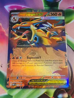 Pokemon TCG Mega Charizard Y EX 030 Promo - Image 1