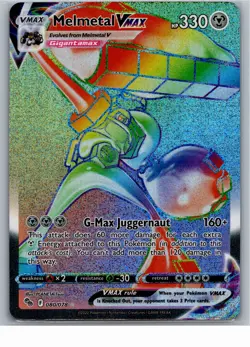 Melmetal VMAX (Secret) Secret Rare Pokemon GO 080/078 NM - Image 1