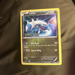 Pokemon Latios 10/20 Dragon Vault Holo Rare Stamped - NM HP 100 - Image 1