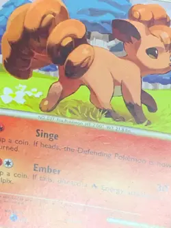Vulpix 87/123 Non Holo Pokemon HeartGold SoulSilver - Image 2
