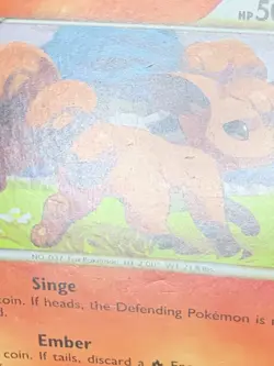 Vulpix 87/123 Non Holo Pokemon HeartGold SoulSilver - Image 3