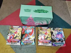 Pokemon Scarlet and Violet Paradox Rift Elite Trainer Box And Build And Battle - Image 1