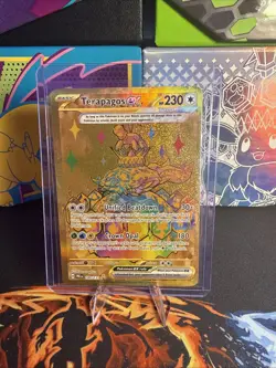 Pokemon TCG Terapagos ex Prismatic Evolutions Hyper Rare 180/131 PSA 10 GEM MINT - Image 1