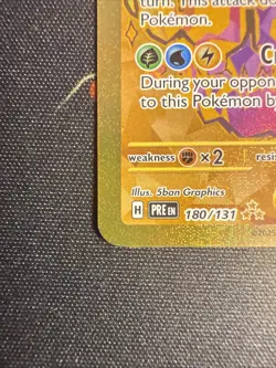 Pokemon TCG Terapagos ex Prismatic Evolutions Hyper Rare 180/131 PSA 10 GEM MINT - Image 5