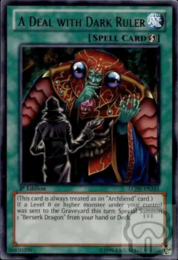 A Deal with Dark Ruler LCJW-EN241 Legendary Collection 4: Joey's World Yu-Gi-Oh - Image 2