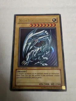 DRAGON BLANC AUX YEUX BLEUS DDK C001 1ST HP YU GI OH - Image 1