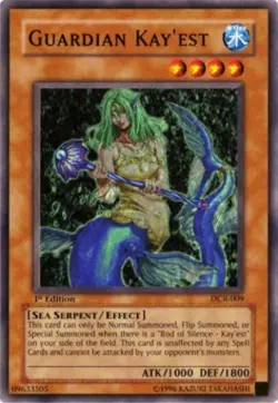 Guardian Kay'est - DCR-009 - Common - Unlimited Edition - Heavily Played - Dark - Image 1