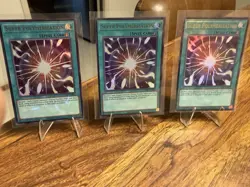 3x Super Polymerization CH01-EN033 Ultra Rare 1st Ed NM Yugioh! Playset - Image 1