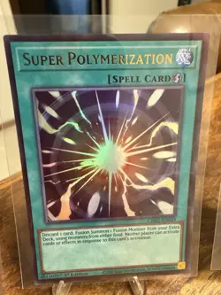 3x Super Polymerization CH01-EN033 Ultra Rare 1st Ed NM Yugioh! Playset - Image 3